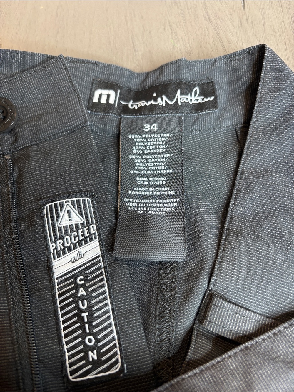🖤 Travis Matthew Men’s Black Golf Casual Shorts 34 Stretch Performance 🖤 - Picture 7 of 8